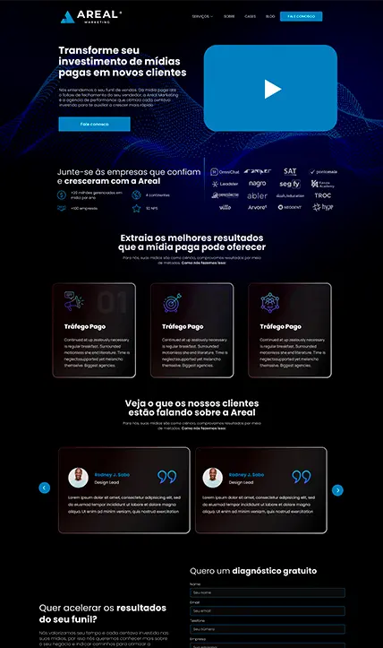 Site 3 criado pela Hiper Sites