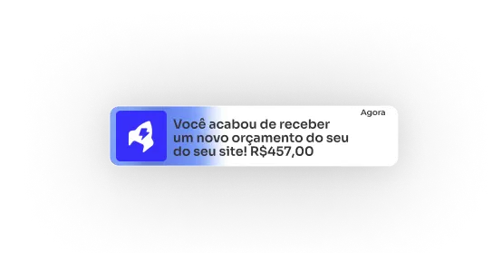 Notificação de novo pedido